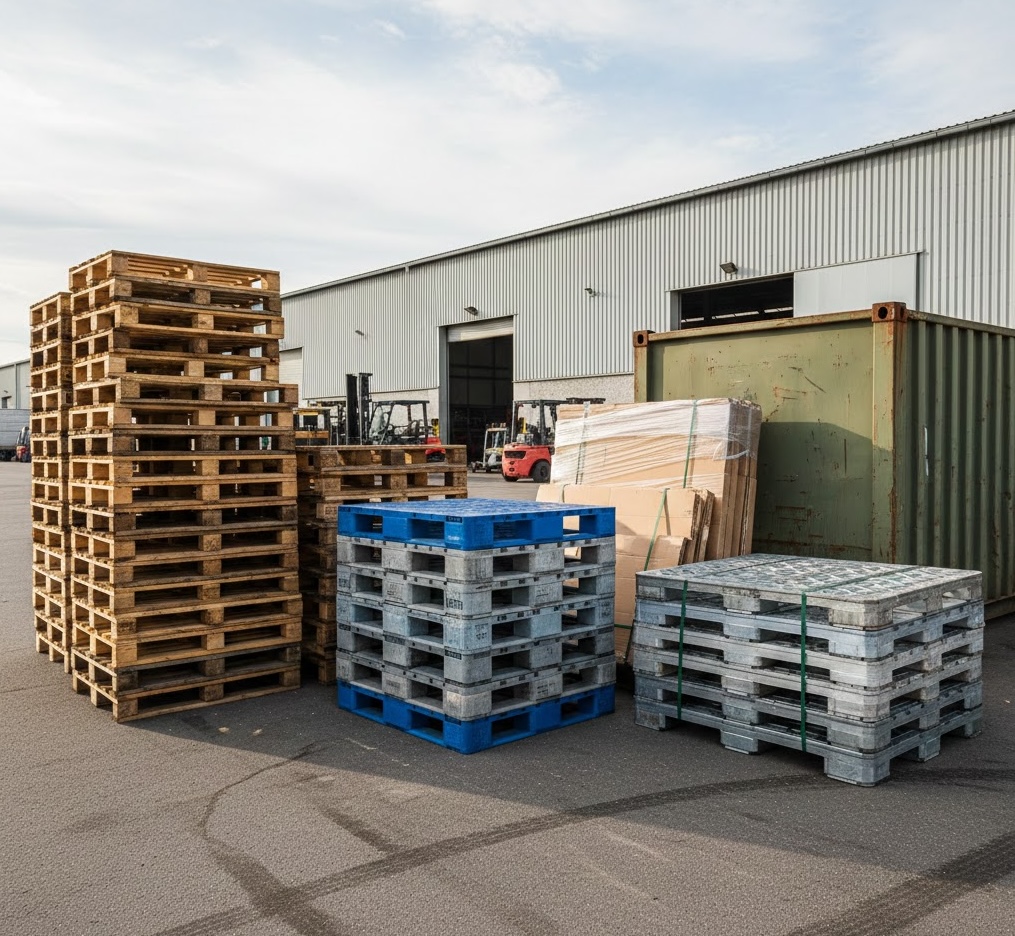 EU Pallet Recycling modern facility